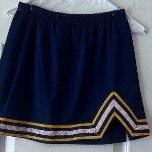 Cheer Skirt Adult ION Blue and Gold Size L and XL